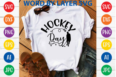 Hockey day svg