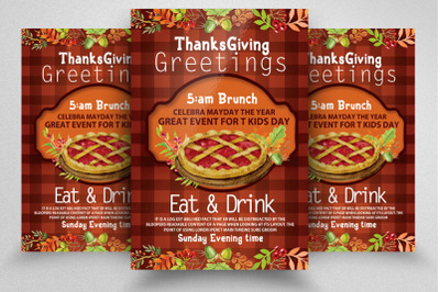 Thanks Giving Flyer/Poster