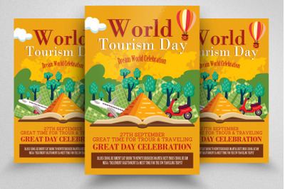 World Tourism Day Flyer/Poster