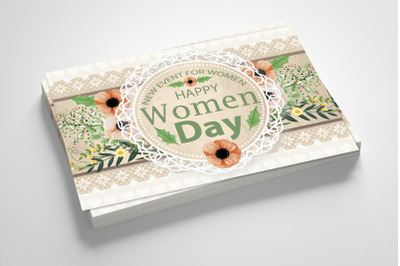 Women&#039;s Day Party Invitation Card