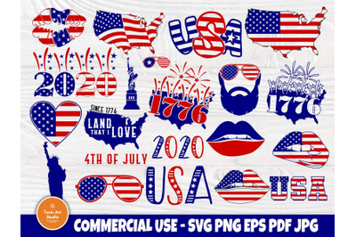 4th of July SVG, Patriotic Svg, American Flag Svg