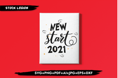 New Start 2021 SVG