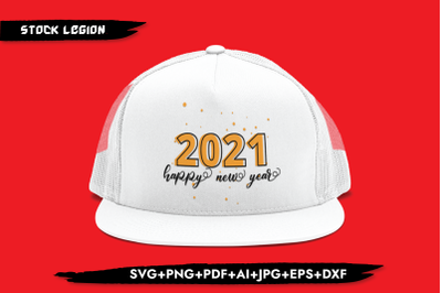 2021 Happy New Year SVG