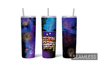 Boom Boom Baby Tumbler Sublimation