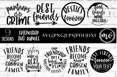 Friendship SVG Quote Bundle - 9