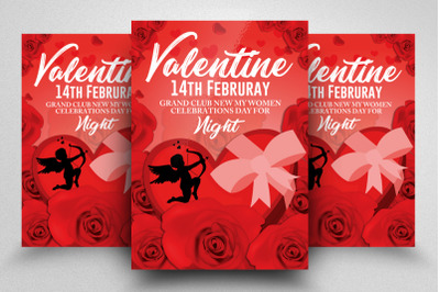 Valentine Love Day Flyer/Poster