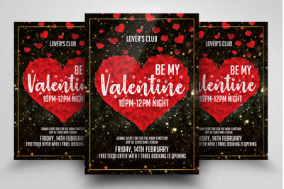 Valentine&#039;s Day Event Flyer/Poster