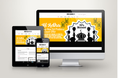 Eid ul Adha Discount Offer Web Banner