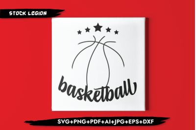 Basketball Stars SVG