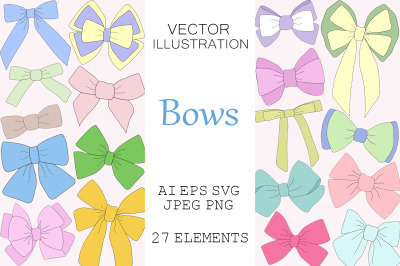 Bows graphics. Bows SVG. Ribbons Bows. Bows sublimation.
