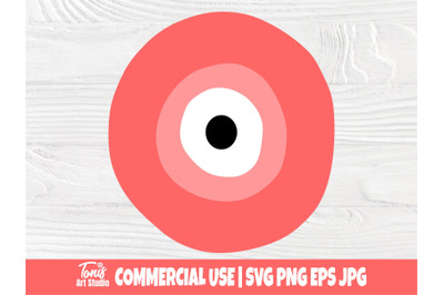 Evil Eye SVG, Greek Evil Eye, Pink Eye, Evil Eye PNG, svg files for cr