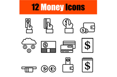 Money Icon Set