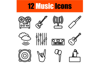 Music Icon Set