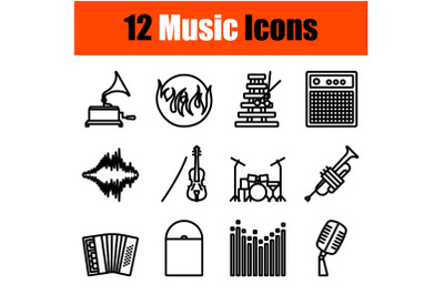 Music Icon Set