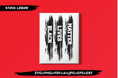 Black Lives Matter Claw Marks SVG