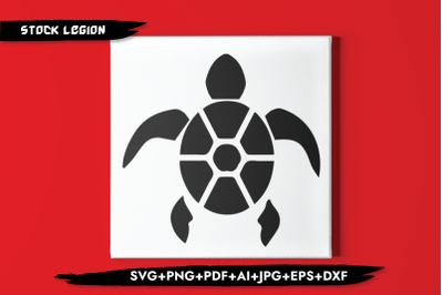 Black Turtle SVG