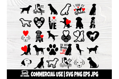 Labrador SVG cut file | Labrador bundle svg | Labrador sign svg | Labr