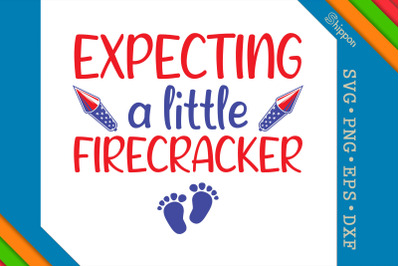 Expecting A Little Firecracker July 4th