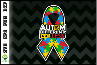 Autism Unicorn Different Not Less