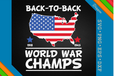 Back-to-Back Champs America 4th of July