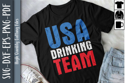 USA Drinking Team July 4th America