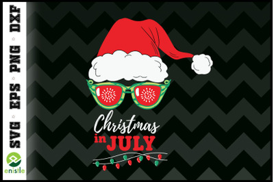 Santa Hat Sunglasses Christmas In July