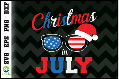 Christmas in July Santa Hat Sunglasses