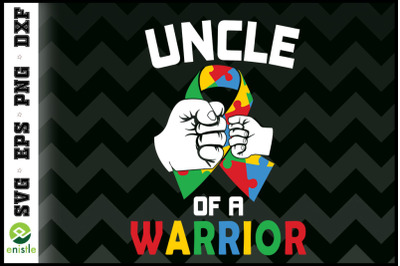 Uncle Of A Warrior Autism Awareness