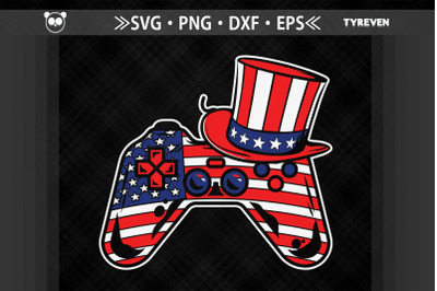 Game Controller America Hat 4th of July