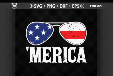 Merica Sunglasses 4th of July