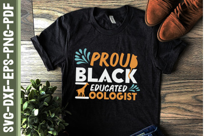 Proud Educated Black Zoologist