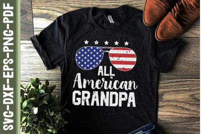 All American Grandpa 4th of July