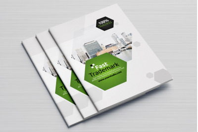 16 Pages Business Annual Report Brochure