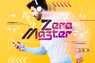 Zero Master - Technology Font