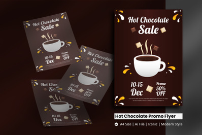 Hot Chocolate Promo Day Flyer Template