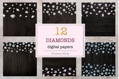 Diamonds Digital Paper