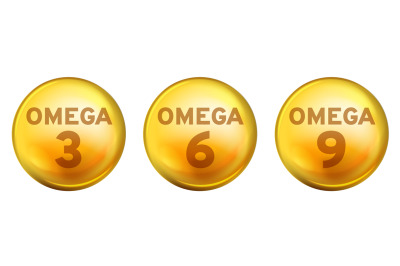 Acids omega. Food supplements healthy fatty acid epa dha 3, 6 and 9 or