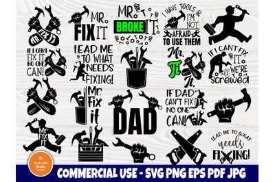 Dad SVG, Handyman Svg, Tools Svg, Fathers Day Svg