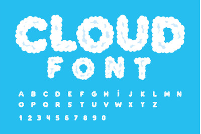 Cloud font