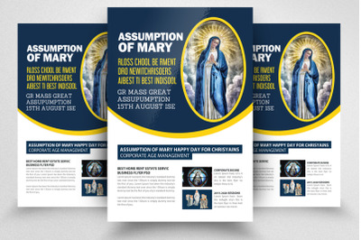Assumption of Marry Poster Psd
