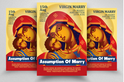 Assumption of Marry Flyer/Poster