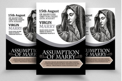 Assumption of Marry Flyer/Poster