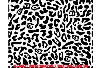 SVG Leopard Leather&2C; Seamless Pattern digital clipart