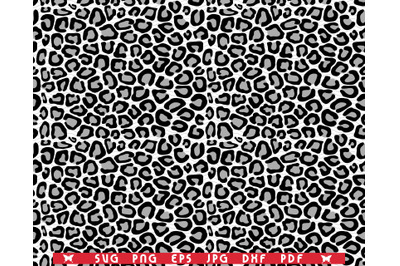 SVG Leopard Leather, Seamless Pattern digital clipart