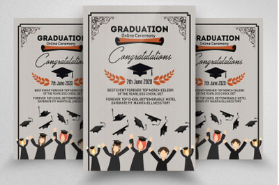 Graduation Ceremony Night Poster