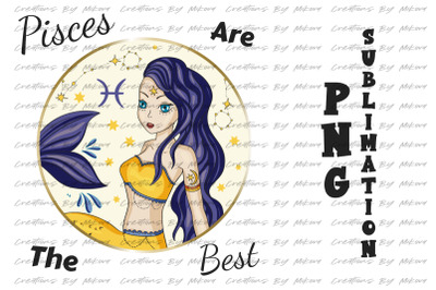 Pisces Sublimation Digital PNG