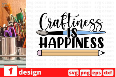 Craftiness is happiness