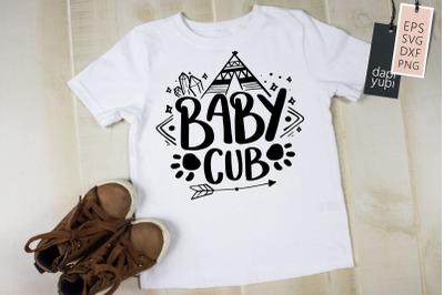 Baby Cub SVG