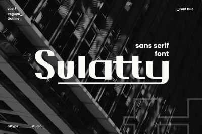 Sulatty - Sans Serif Font