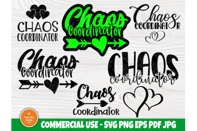 Chaos Coordinator SVG, Mom Life Svg, Svg Cut Files